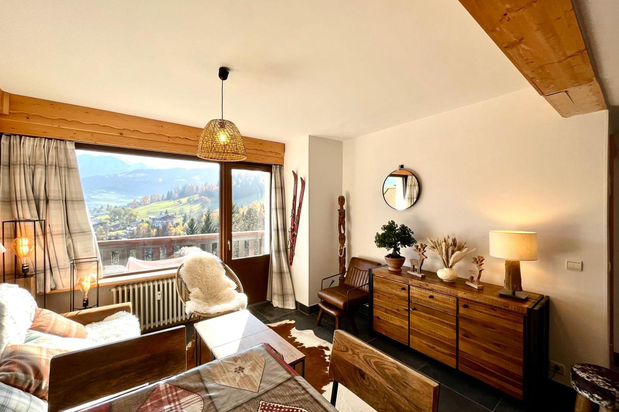 Superb Cosy Apartment With Balcony Combloux Esterno foto
